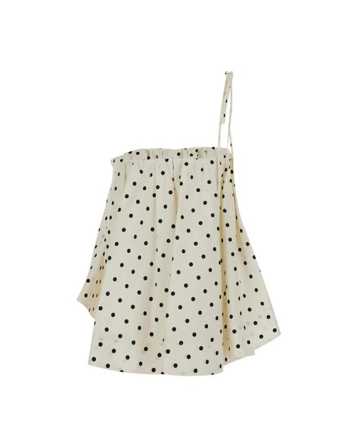 Sleeveless Tops MSGM en coloris Natural