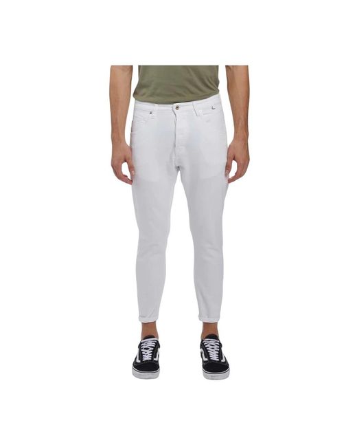 Gabba Gray Slim-Fit Trousers for men
