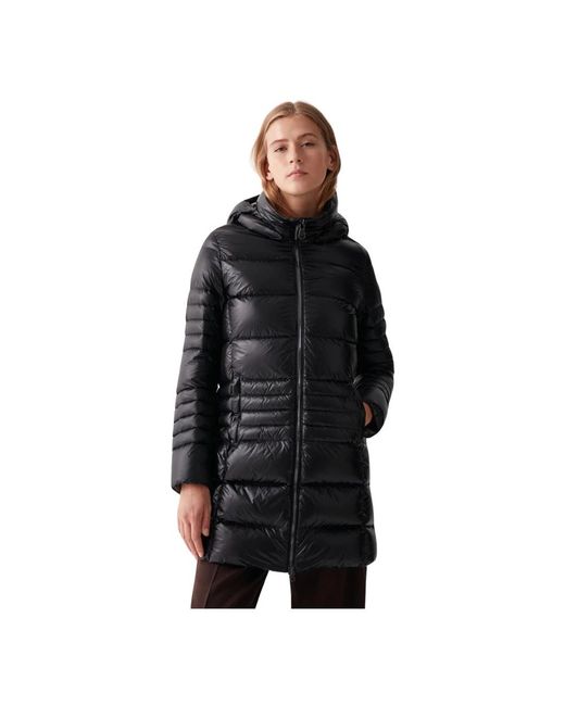 Abrigo largo con capucha removible de Colmar de color Negro | Lyst