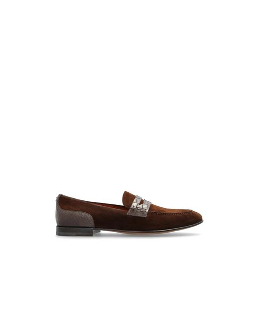 Dolce & Gabbana Brown Loafers for men
