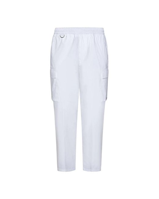 Low Brand White Slim-Fit Trousers for men