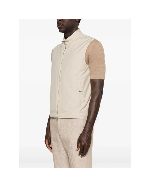 Eleventy Natural Waistcoats for men