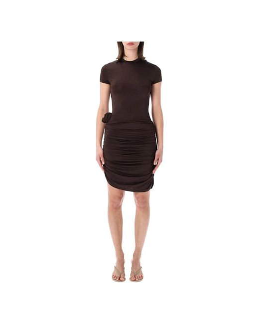 ROTATE BIRGER CHRISTENSEN Black Short Dresses