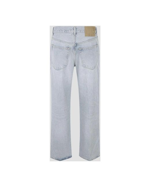 Haikure Blue Straight Jeans
