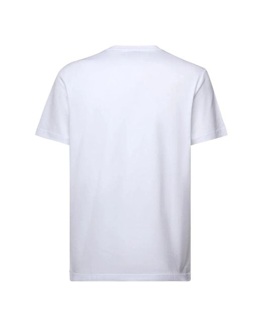 Dondup White T-Shirts for men
