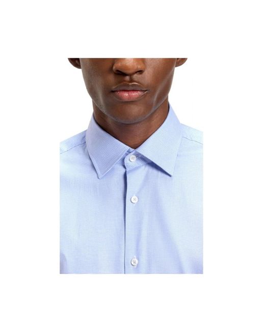 Boss Blue Formal Shirts for men