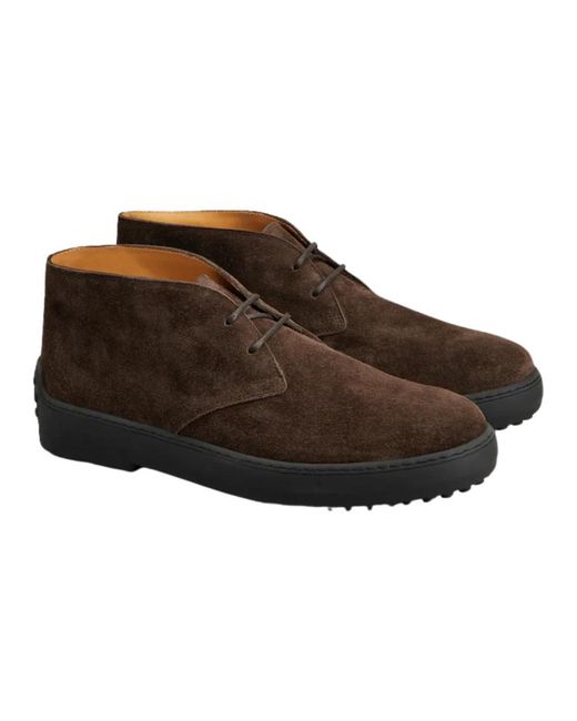 Lace-Up Boots Tod's de hombre de color Brown
