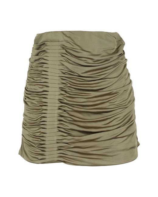 GAUGE81 Green Short Skirts