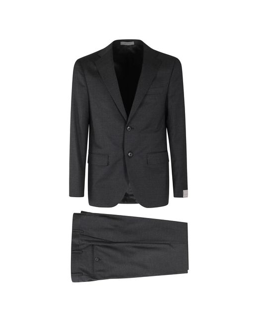 Single Breasted Suits Corneliani de hombre de color Black
