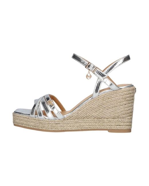 Mexx Gray Silber Espadrilles Noemi