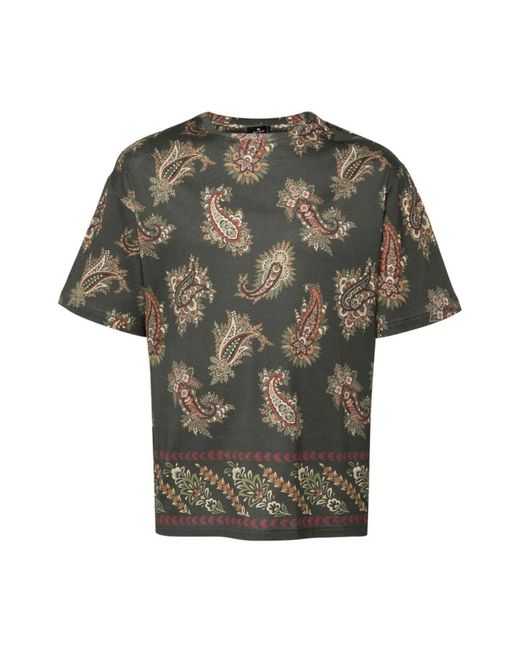 Etro Green T-Shirts for men