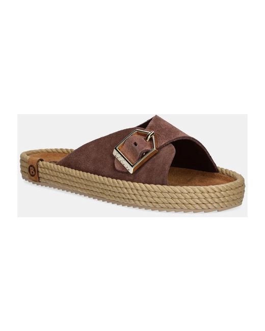 Sliders Bohonomad en coloris Brown