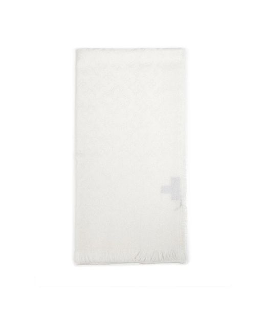 Tagliatore White Winter Scarves for men