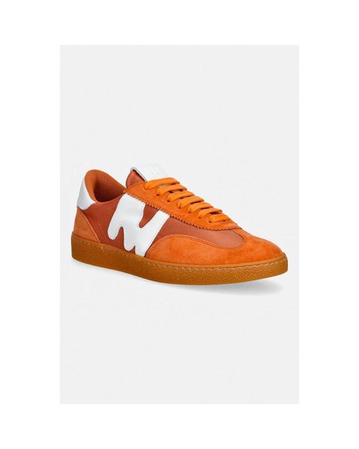 MSGM Orange Sneakers