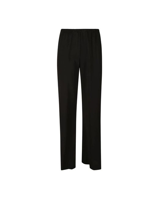 Forte Forte Black Straight Trousers
