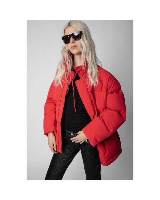 Zadig & Voltaire Red Down Jackets
