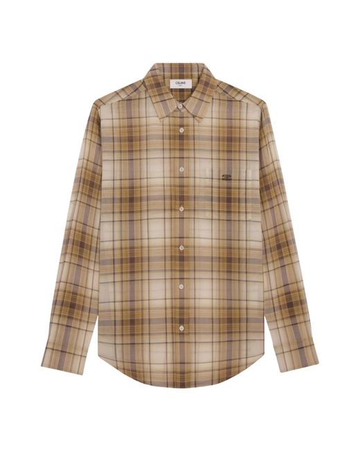 Céline Casual Shirts in het Brown voor heren