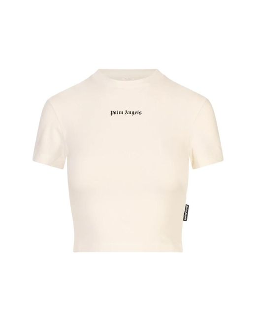 Palm Angels Natural T-Shirts