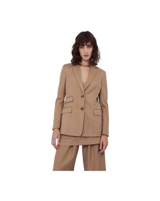 Silvian Heach Brown Blazers