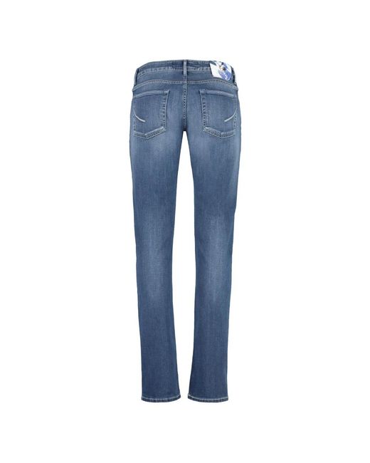 Hand Picked Blue Slim Fit Jeans for men