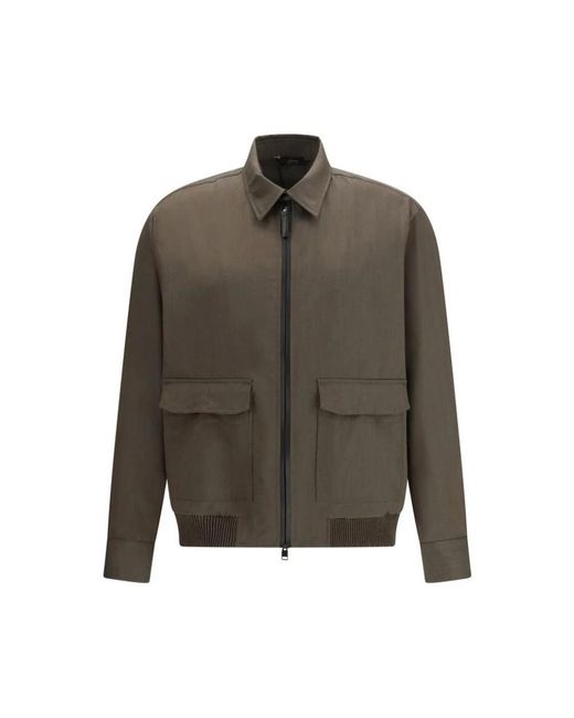 Brioni Green Light Jackets for men