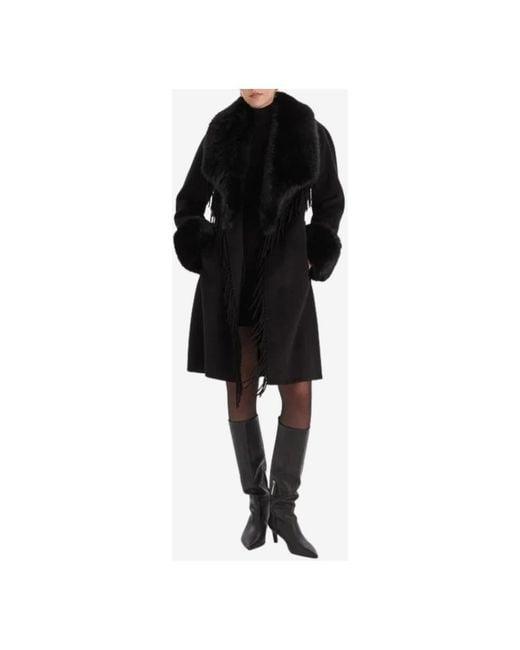 Marciano Black Belted Coats