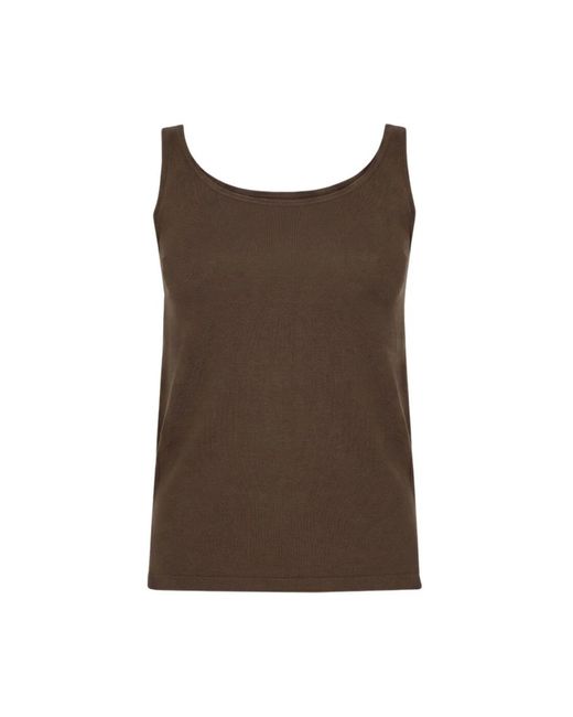 Wolford Brown Sleeveless Tops