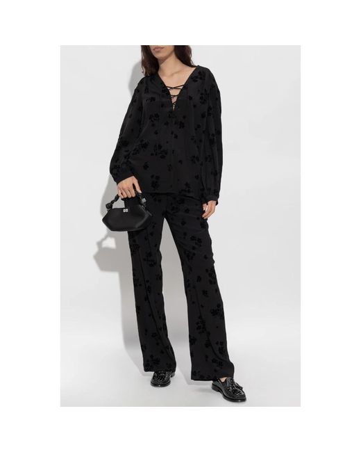Zadig & Voltaire Straight Trousers in het Black