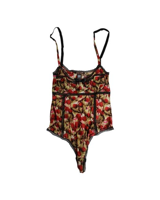 Roberto Cavalli Brown One-Piece