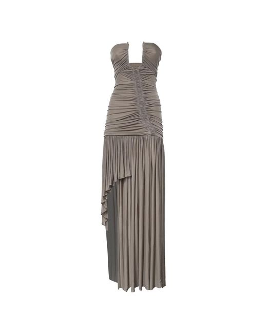 Christopher Esber Gray Party Dresses