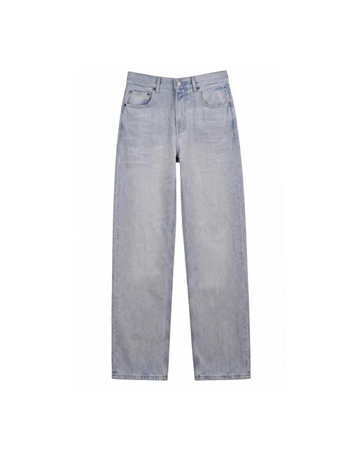 Haikure Gray Straight Fit Jeans