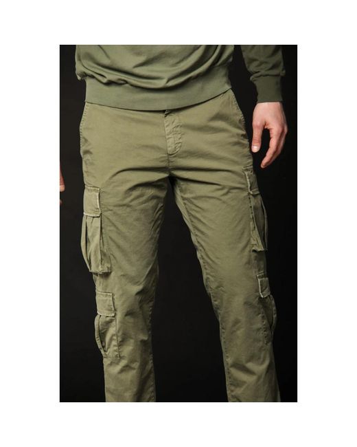 Trousers > slim-fit trousers Mason's pour homme en coloris Green