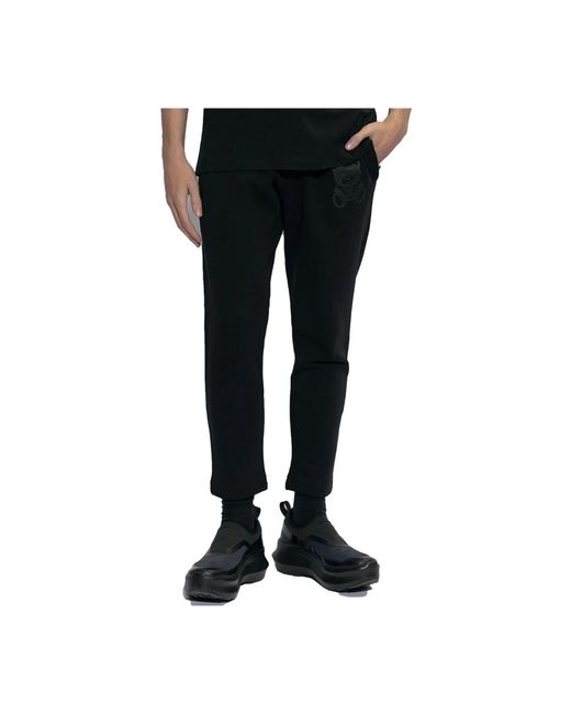 Trousers > sweatpants Moschino pour homme en coloris Black