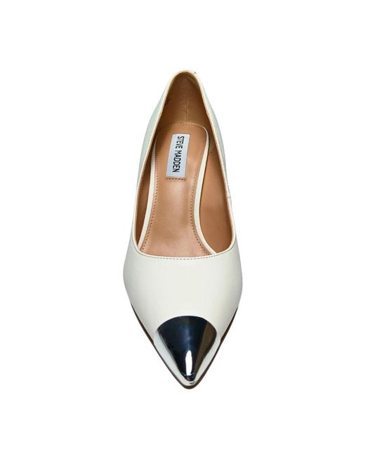 Steve Madden White Pumps