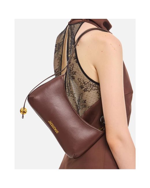 Jacquemus Purple Shoulder Bags