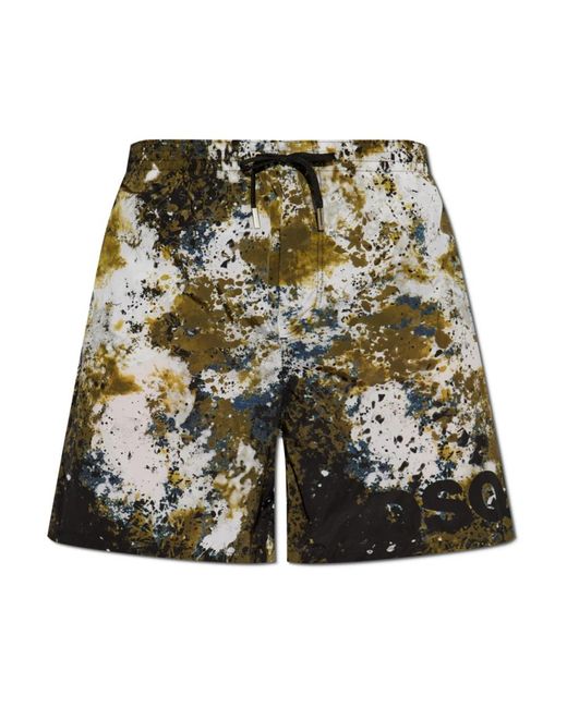 DSquared² Badmode ,Groen ,Zwemshorts in het Green voor heren