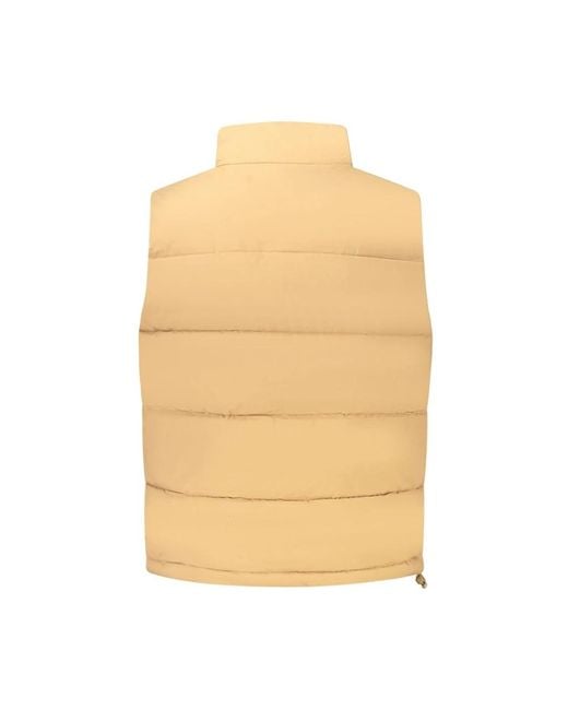 Guess Braune Polyester Herrenjacke in Natural für Herren