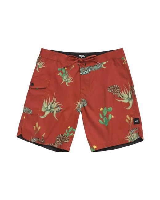 Vans Red Casual Shorts for men