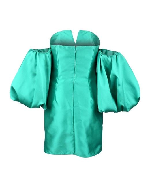 SIMONA CORSELLINI Green Party Dresses