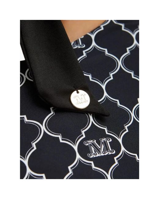 Max Mara Black Einteiliger Badeanzug