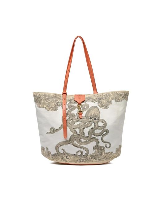 Inoui Edition Gray Tote Bags