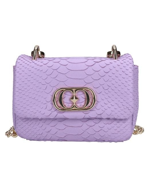 La Carrie Purple Shoulder Bags