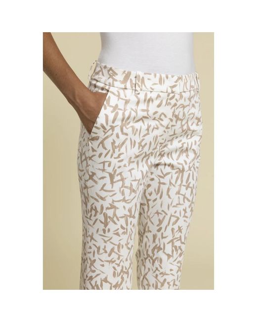Peserico Natural Wide Trousers