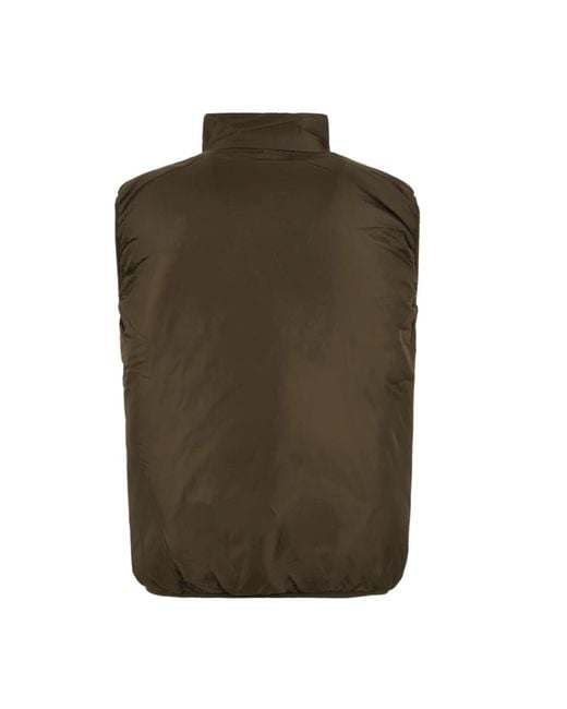 Aspesi Green Vests for men