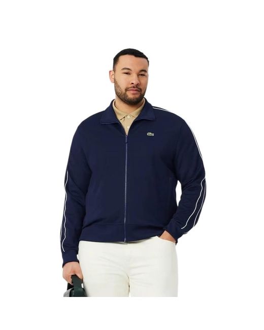 Lacoste Blue Zip-Throughs for men