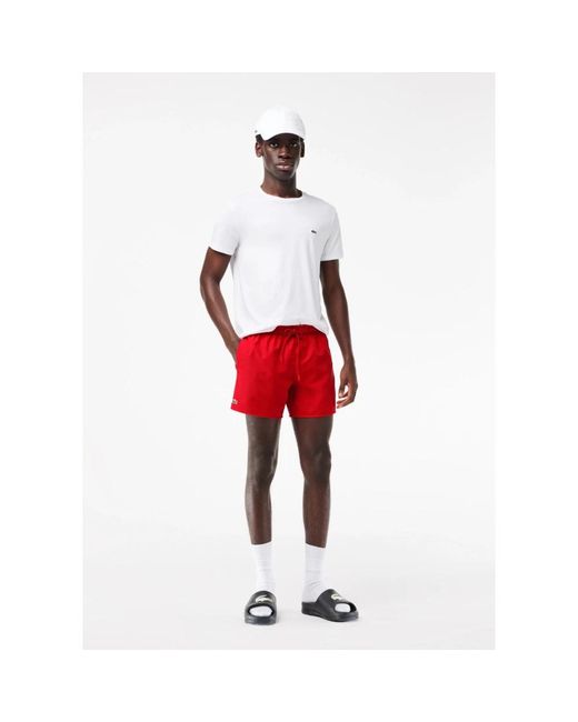 Lacoste Red Beachwear for men