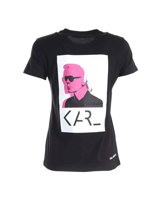 Karl Lagerfeld Black T-Shirts