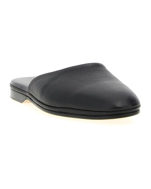 Brioni Black Mules
