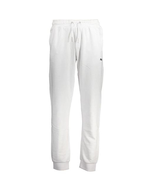Sweatpants Fila pour homme en coloris White