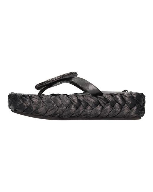 Strategia Schoenen ,Zwart ,Sandalen Zwart in het Black